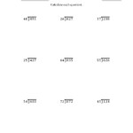 Decimal Long Division Worksheets Pdf Math Worksheets Grade 6