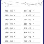 Divide Decimals By Powers Of 10 Worksheets For Kids Online SplashLearn