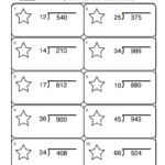 Dividing 2 Into 3 Digit Worksheet 1