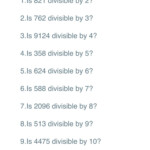 Divisibility Rules Worksheet Grade 7 Herbalied