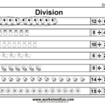 Division Sharing Equally Picture Division 14 Worksheets FREE