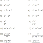 Exponents Multiplying Dividing