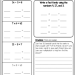 Finding The Unknown In Multiplication And Division Worksheet Math