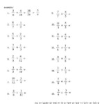 Free Printables For Kids Multiplying Fractions Worksheets Dividing