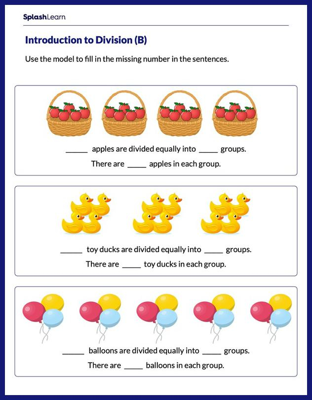 Grade 3 Division Worksheets Free Printable K5 Learning Division 