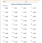 Grade 5 Multiplication Division Of Fractions Worksheets Divide