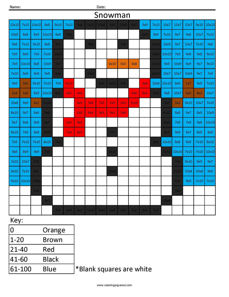 Holiday Multiplication And Division Holiday Math Christmas Math 