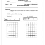 Long Division By One Digit Worksheet 1000 Images About Long Division