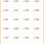 Long Division Worksheets Grade 7 Instantworksheet