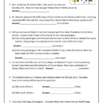 Multiplication And Division Word Problems Kindergarten Worksheets