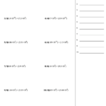 Multiplying With Scientific Notation Math Worksheet With Answer Key