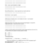 Ncaa Division I Eligibility Worksheet Printable Pdf Download