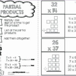 Partial Products Division Worksheets Box Method Multiplication