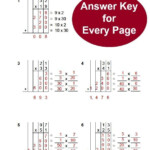 Partial Products Division Worksheets In 2020 Partial Product