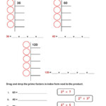 Prime Factorization Activity For 5 7