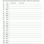 Prime Factorization Of 90 By Division Method Math Prime Numbers Lcm