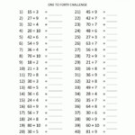 Printable Division Worksheets 3rd Grade Table Homeschool Math Worksheet