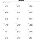 Printable Division Worksheets For Teachers MATH ZONE FOR KIDS