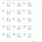 Short Division Worksheets