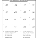 Super Teacher Worksheets Division Word Problems Divisonworksheets