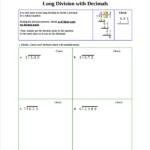 10 Long Division Worksheet Templates Sample Templates