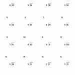 12 Long Division With Remainders Worksheets 4th Grade Worksheeto