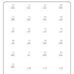 18 Timed Addition Worksheets Worksheeto