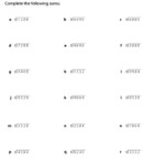 4 Digit By 1 Digit Division Worksheets