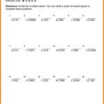 5th Grade Long Division Practice Worksheet Multiplication And