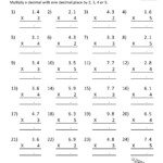 5th Grade Math Multiplication Worksheets Pdf Times Tables Worksheets