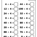 Create Your Own Division Worksheet