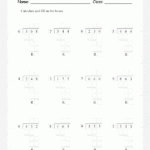 Divided 3 Digit Numbers By 1 Digit Using The Long Division Methods