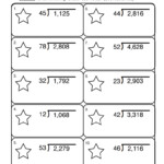 Dividing 2 Into 4 Digit Worksheet Have Fun Teaching