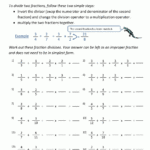 Dividing Fractions Worksheet