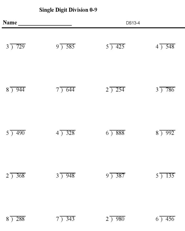 Division For Grade 4 Worksheets Tomas Blog