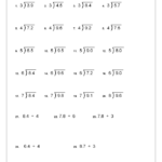 Division Practice With Decimals Division Maths Worksheets For Year 5