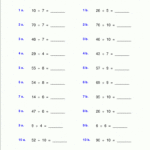 Division remainders 2to10 Multiplication Table