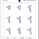 Division With Multi Digit Divisors