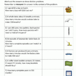 Division Worksheets Grade 4