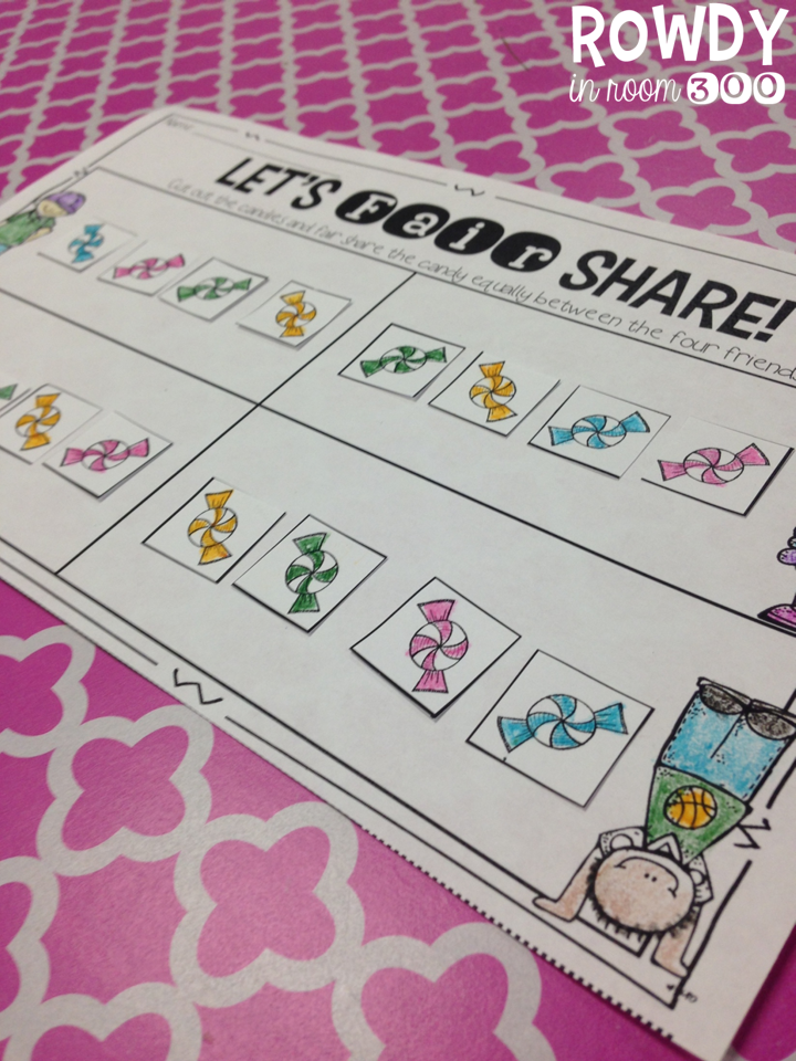 Fair Share Kindergarten Math Activities Sharing Maths Activities 