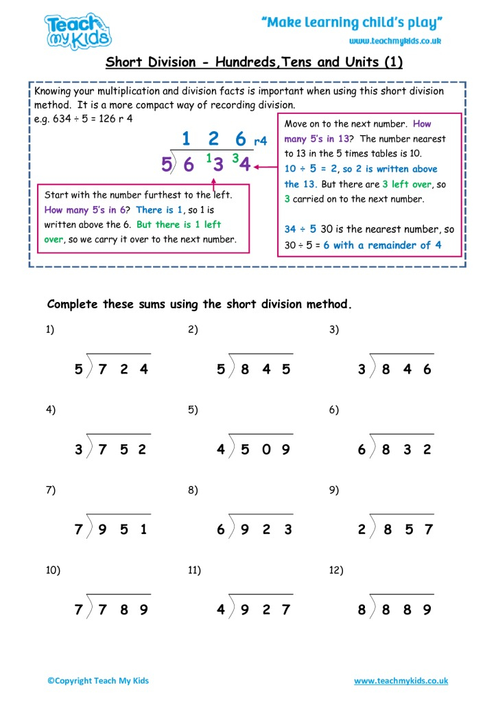  Forgiving Method Division Worksheets Free Download Goodimg co