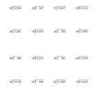 Fourth Grade Math Worksheets Free Printable K5 Learning Long Division