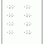 Fraction Division Differing Denominators