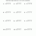 Free Division Worksheets