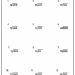 Free Printable Long Division Worksheets 5th Grade PrintableTemplates