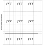 Long Division 2 Digits By 1 Digit With Remainders 8 Worksheets