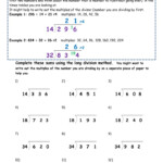 Long Division Traditional Method Htu extra Practise TMK Education