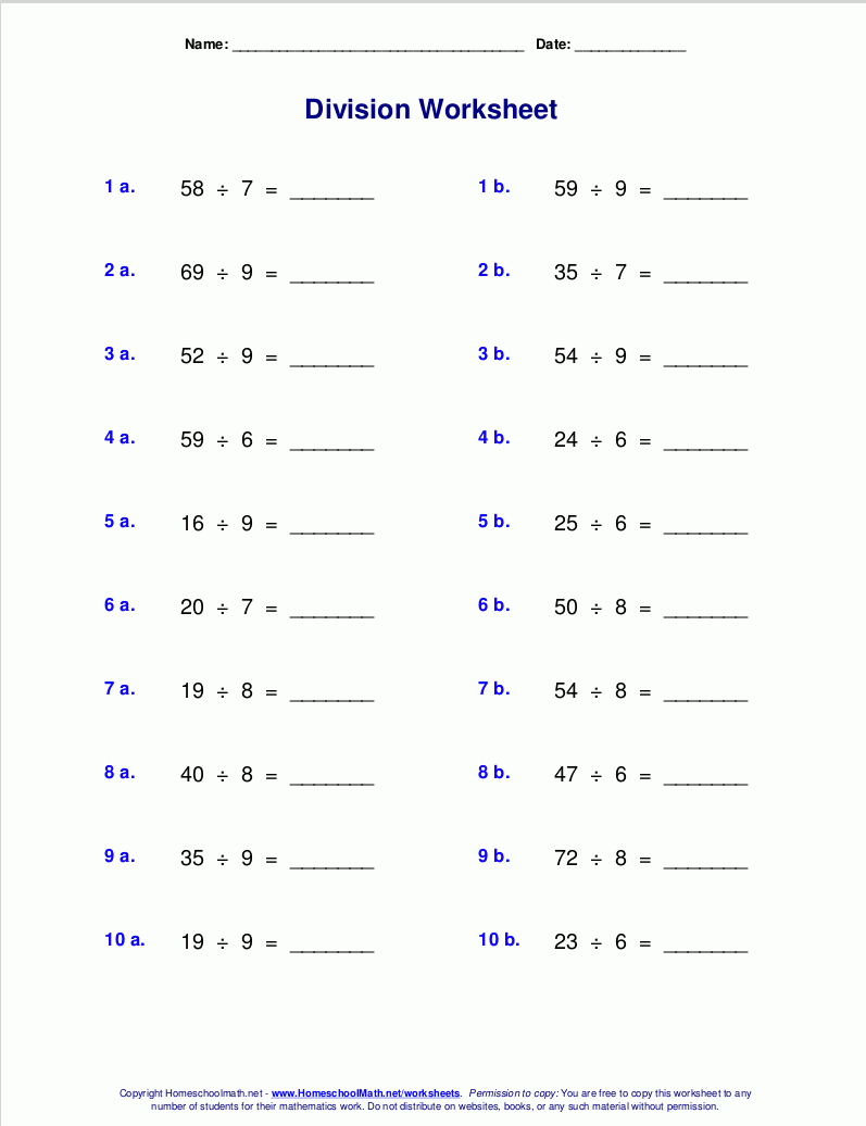 Multiplication And Division Worksheets Pdf Times Tables Worksheets