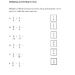 Multiplying And Dividing Fractions A Grade 5 Math Worksheets