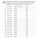 Printable Division Worksheets 3rd Grade